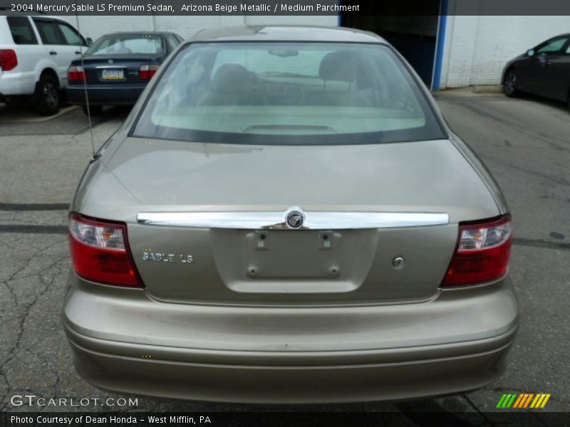 Arizona Beige Metallic / Medium Parchment 2004 Mercury Sable LS Premium Sedan