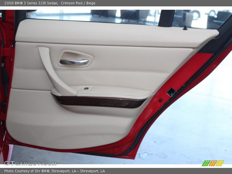 Crimson Red / Beige 2009 BMW 3 Series 328i Sedan