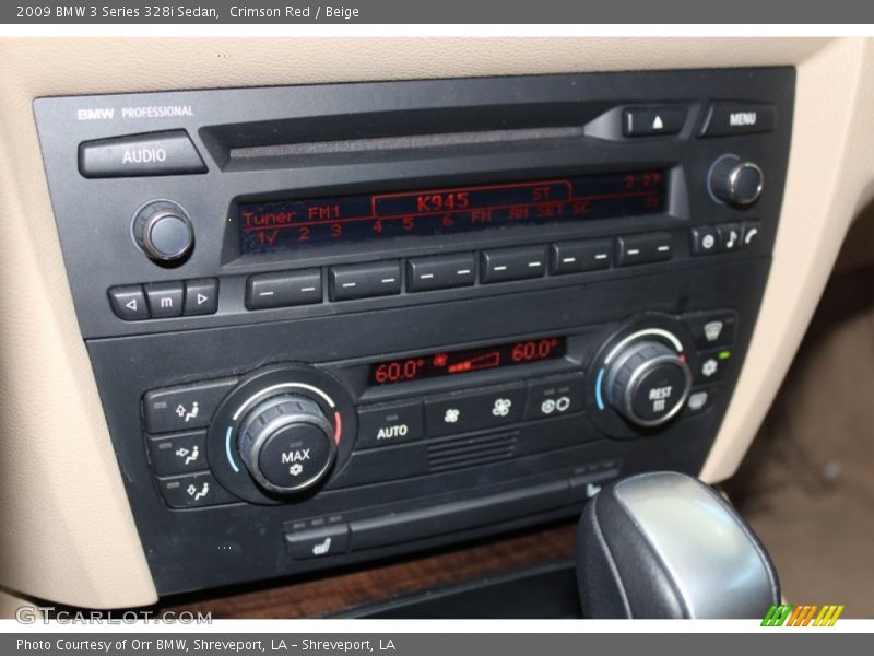 Crimson Red / Beige 2009 BMW 3 Series 328i Sedan