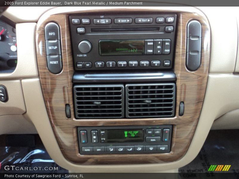 Dark Blue Pearl Metallic / Medium Parchment 2005 Ford Explorer Eddie Bauer