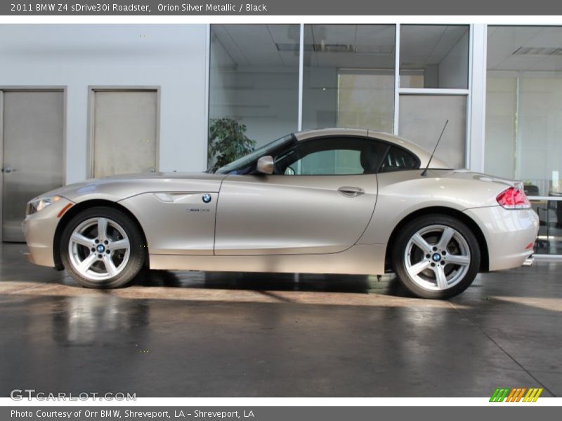 Orion Silver Metallic / Black 2011 BMW Z4 sDrive30i Roadster