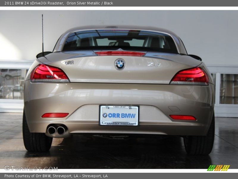 Orion Silver Metallic / Black 2011 BMW Z4 sDrive30i Roadster