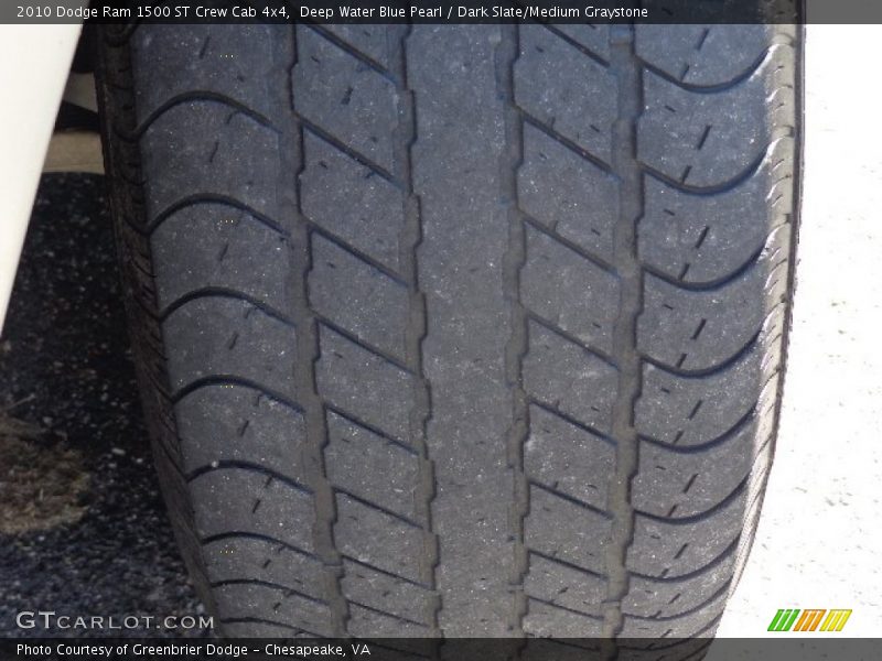 Deep Water Blue Pearl / Dark Slate/Medium Graystone 2010 Dodge Ram 1500 ST Crew Cab 4x4