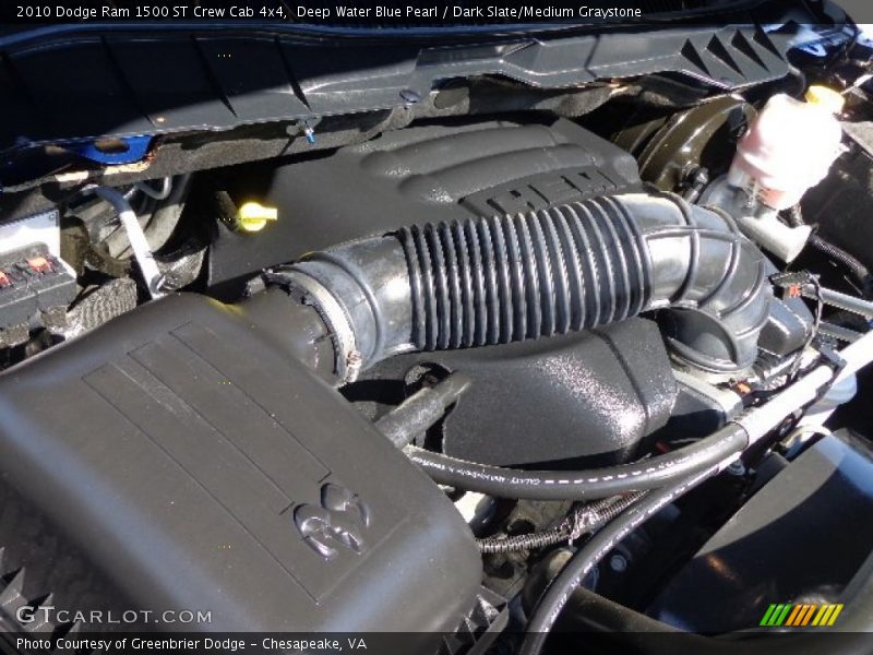 Deep Water Blue Pearl / Dark Slate/Medium Graystone 2010 Dodge Ram 1500 ST Crew Cab 4x4