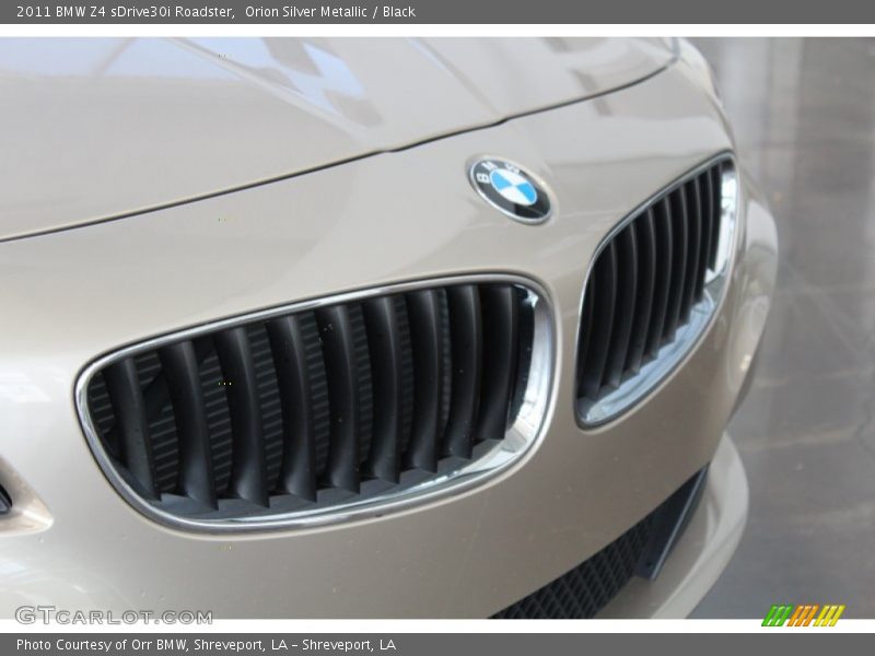 Orion Silver Metallic / Black 2011 BMW Z4 sDrive30i Roadster
