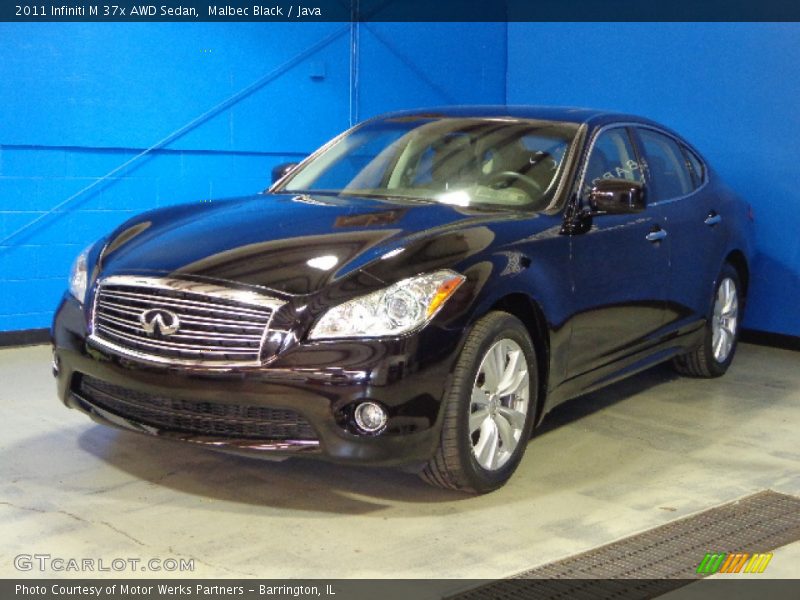 Malbec Black / Java 2011 Infiniti M 37x AWD Sedan