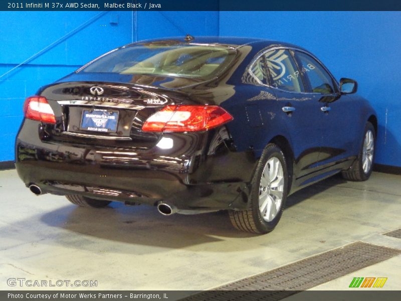 Malbec Black / Java 2011 Infiniti M 37x AWD Sedan