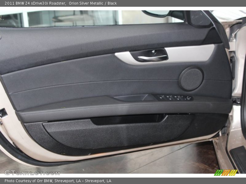 Orion Silver Metallic / Black 2011 BMW Z4 sDrive30i Roadster