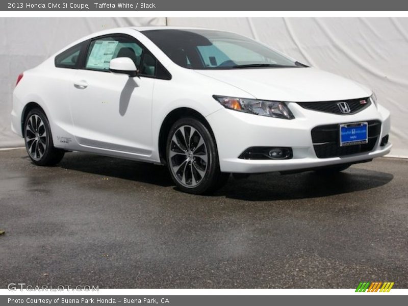 Taffeta White / Black 2013 Honda Civic Si Coupe