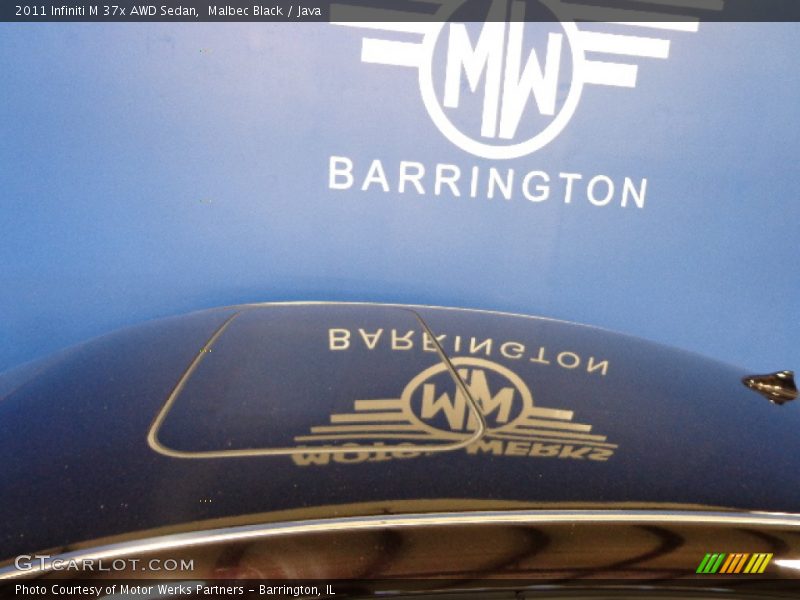 Malbec Black / Java 2011 Infiniti M 37x AWD Sedan