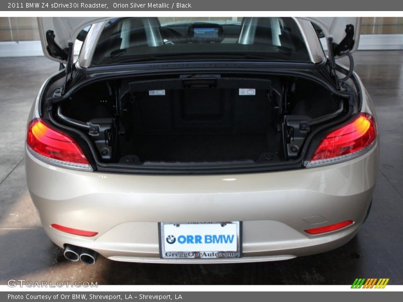 Orion Silver Metallic / Black 2011 BMW Z4 sDrive30i Roadster