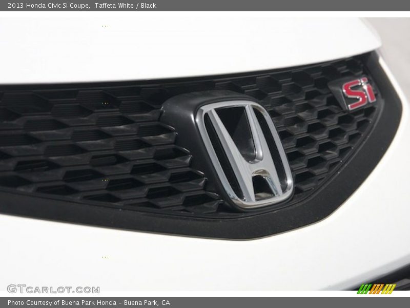 Taffeta White / Black 2013 Honda Civic Si Coupe