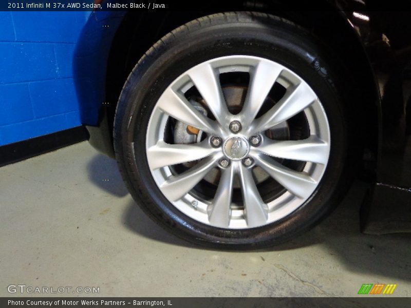 Malbec Black / Java 2011 Infiniti M 37x AWD Sedan