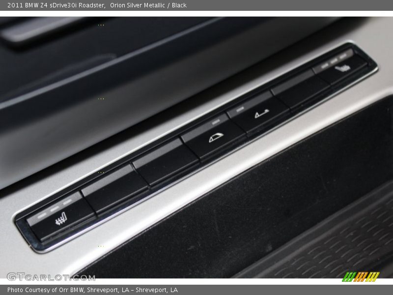 Orion Silver Metallic / Black 2011 BMW Z4 sDrive30i Roadster