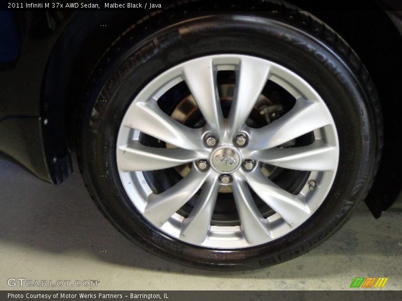 Malbec Black / Java 2011 Infiniti M 37x AWD Sedan