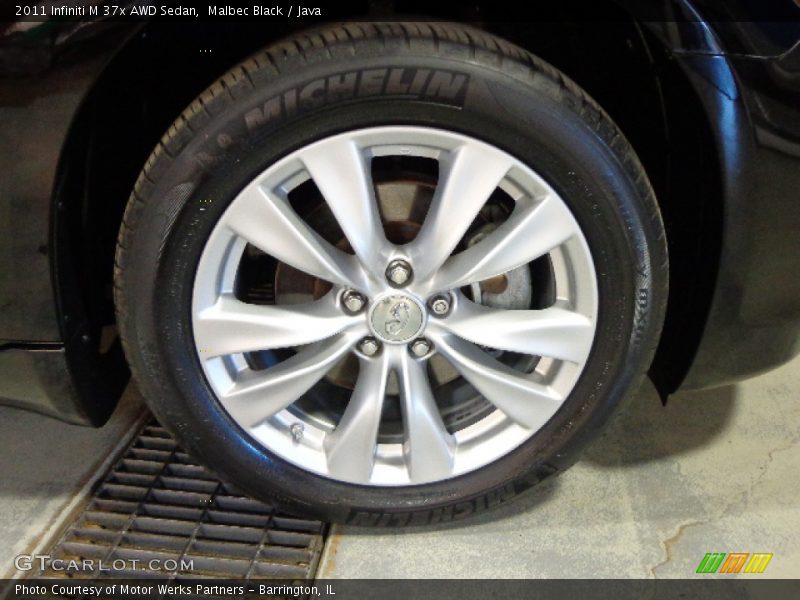 Malbec Black / Java 2011 Infiniti M 37x AWD Sedan
