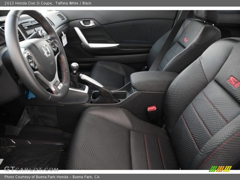 Taffeta White / Black 2013 Honda Civic Si Coupe