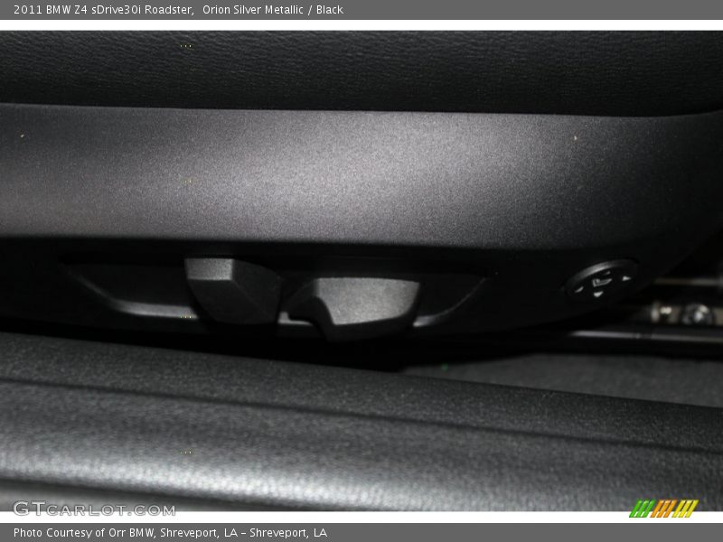 Orion Silver Metallic / Black 2011 BMW Z4 sDrive30i Roadster