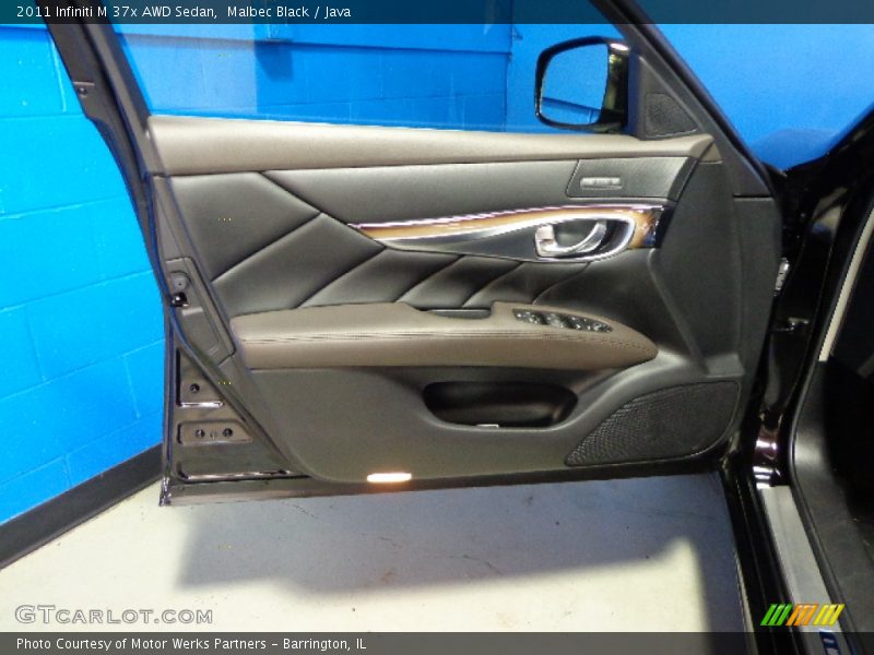 Malbec Black / Java 2011 Infiniti M 37x AWD Sedan