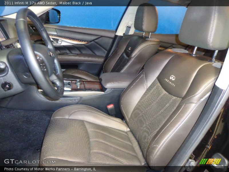 Malbec Black / Java 2011 Infiniti M 37x AWD Sedan