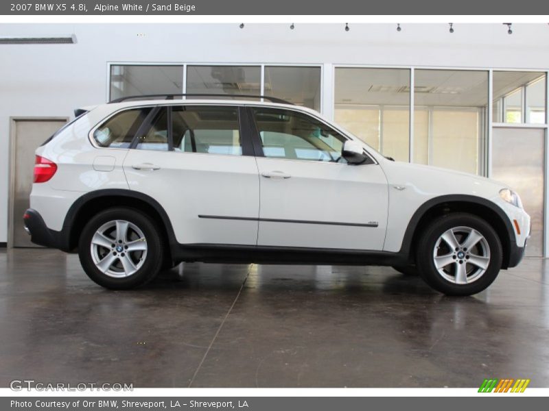  2007 X5 4.8i Alpine White