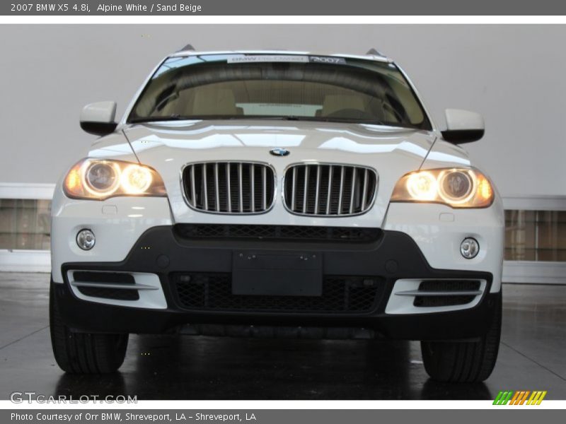 Alpine White / Sand Beige 2007 BMW X5 4.8i