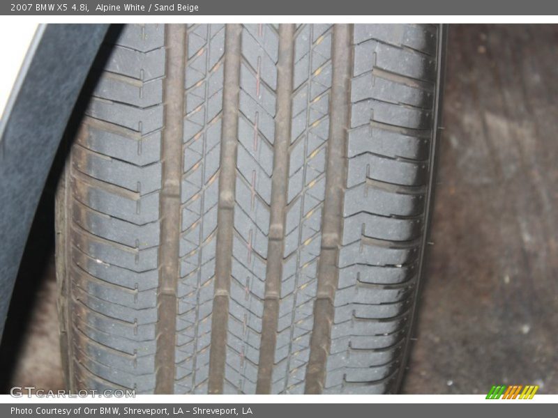 Alpine White / Sand Beige 2007 BMW X5 4.8i