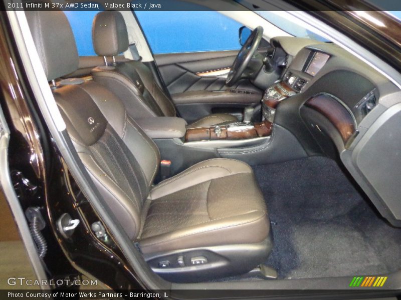Malbec Black / Java 2011 Infiniti M 37x AWD Sedan