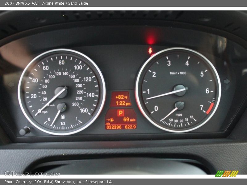  2007 X5 4.8i 4.8i Gauges