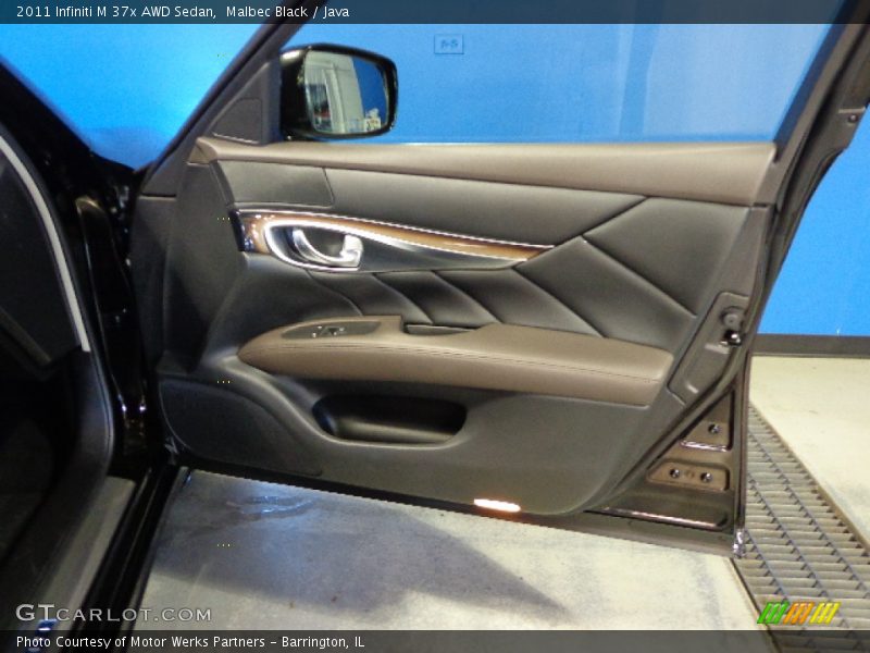 Malbec Black / Java 2011 Infiniti M 37x AWD Sedan