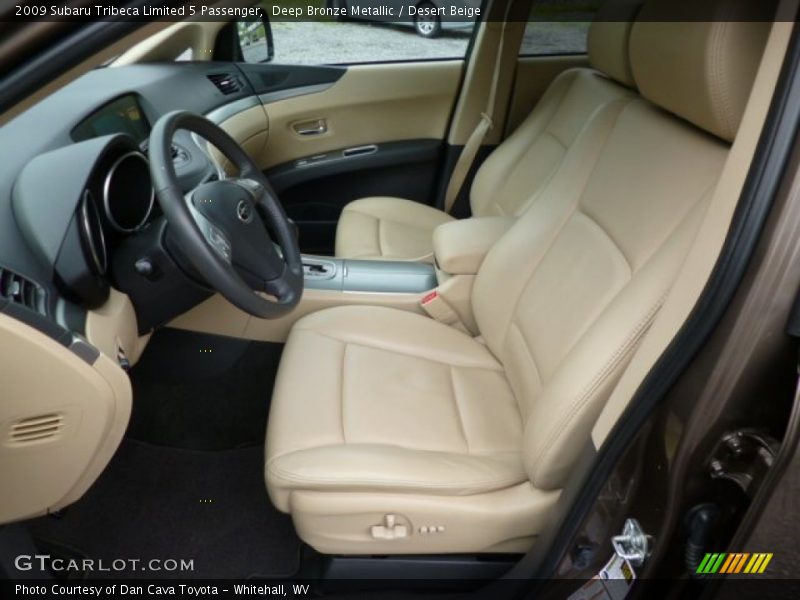 Deep Bronze Metallic / Desert Beige 2009 Subaru Tribeca Limited 5 Passenger