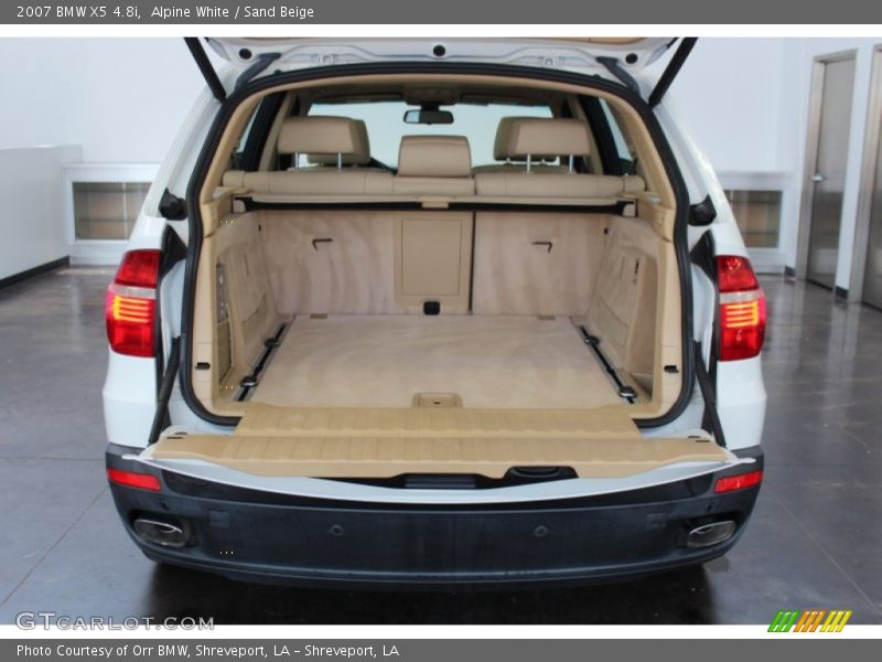  2007 X5 4.8i Trunk