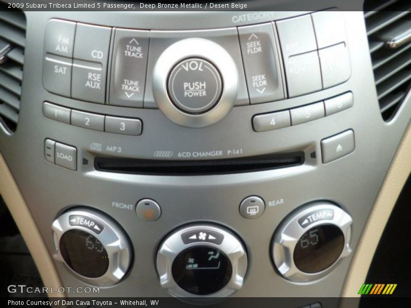 Deep Bronze Metallic / Desert Beige 2009 Subaru Tribeca Limited 5 Passenger