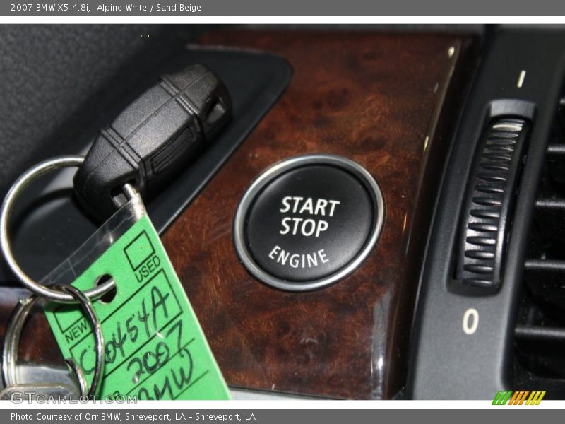 Alpine White / Sand Beige 2007 BMW X5 4.8i