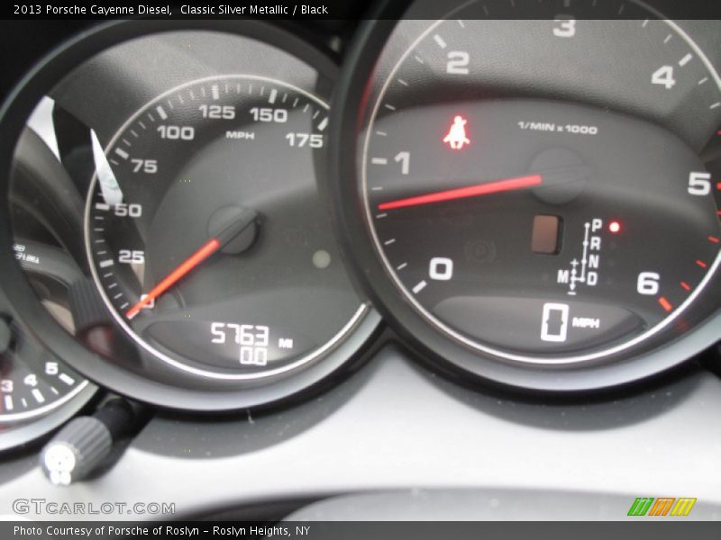 Classic Silver Metallic / Black 2013 Porsche Cayenne Diesel