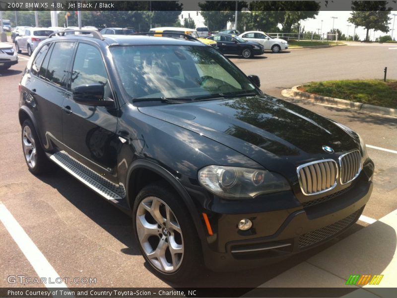 Jet Black / Black 2007 BMW X5 4.8i