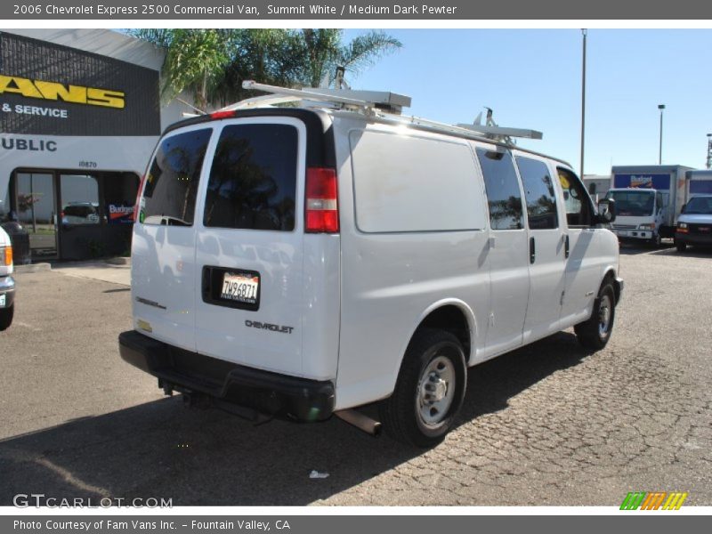 Summit White / Medium Dark Pewter 2006 Chevrolet Express 2500 Commercial Van