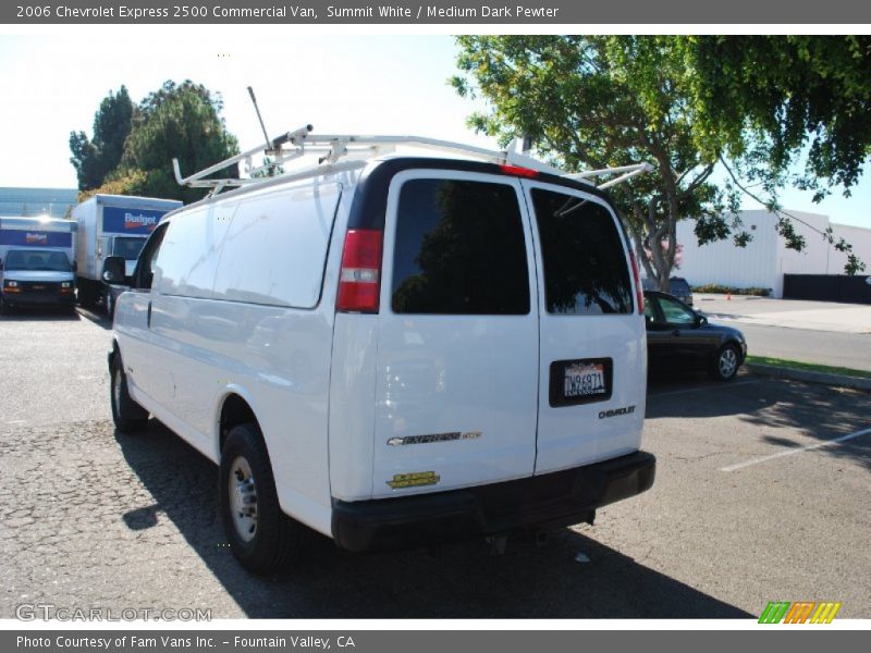Summit White / Medium Dark Pewter 2006 Chevrolet Express 2500 Commercial Van