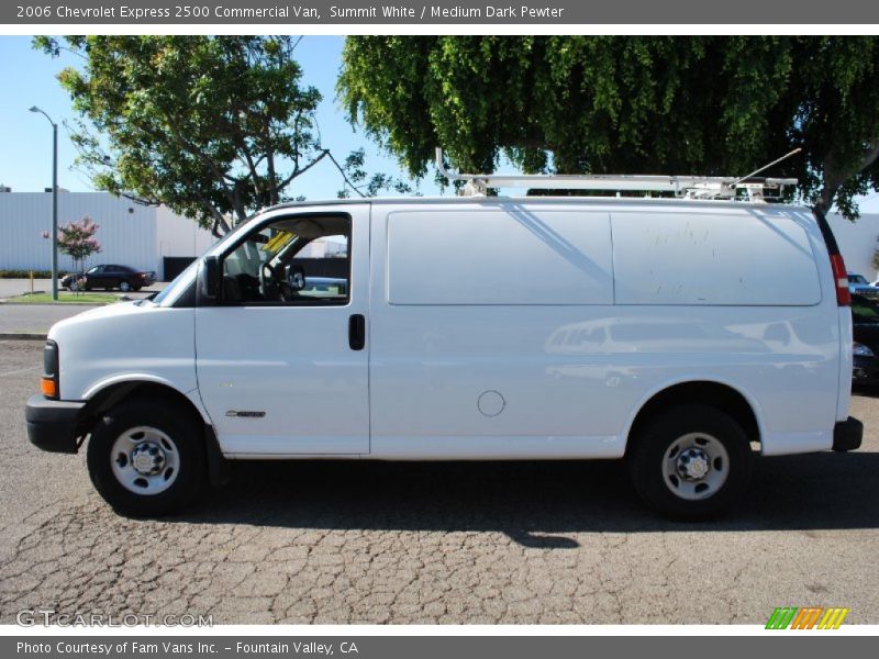 Summit White / Medium Dark Pewter 2006 Chevrolet Express 2500 Commercial Van