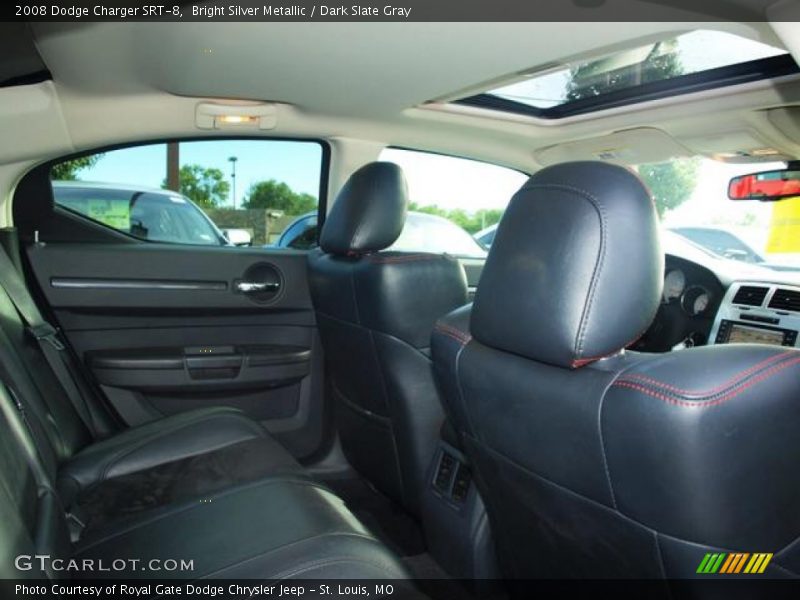 Bright Silver Metallic / Dark Slate Gray 2008 Dodge Charger SRT-8