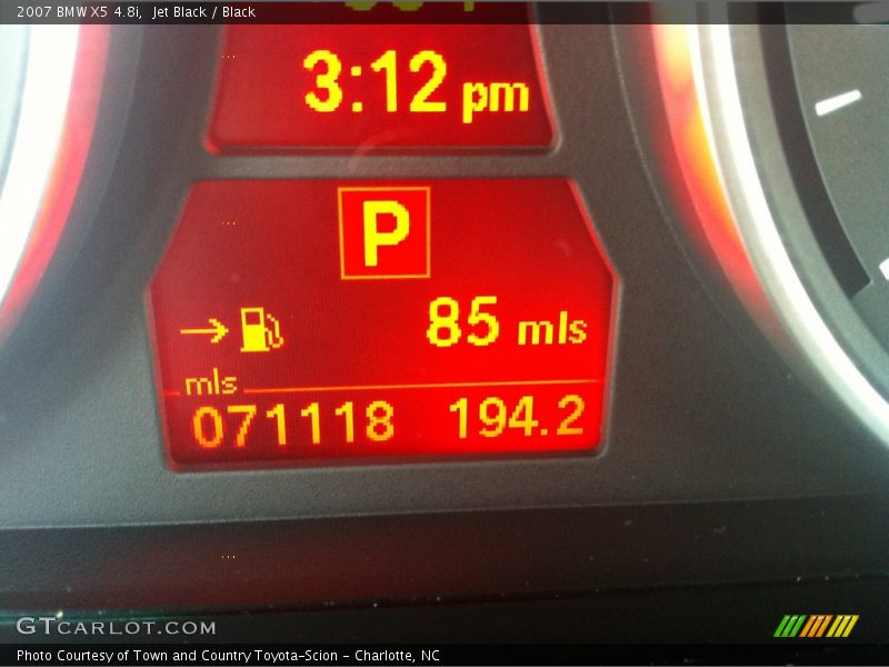 Jet Black / Black 2007 BMW X5 4.8i