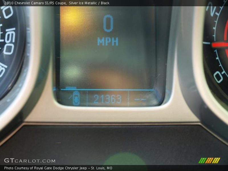 Silver Ice Metallic / Black 2010 Chevrolet Camaro SS/RS Coupe