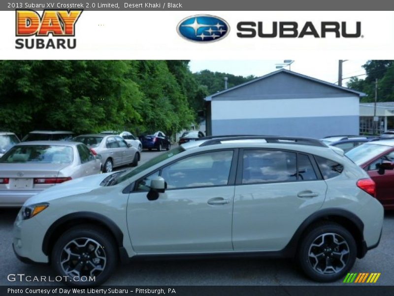 Desert Khaki / Black 2013 Subaru XV Crosstrek 2.0 Limited