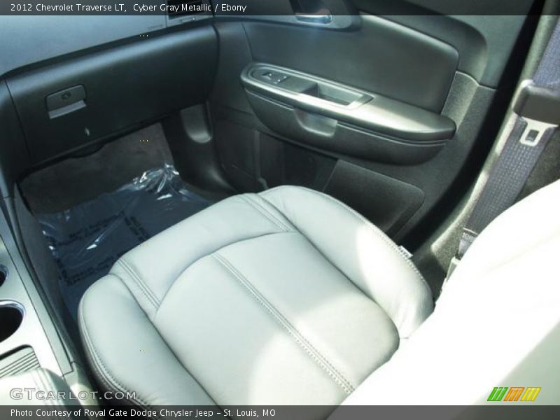 Cyber Gray Metallic / Ebony 2012 Chevrolet Traverse LT