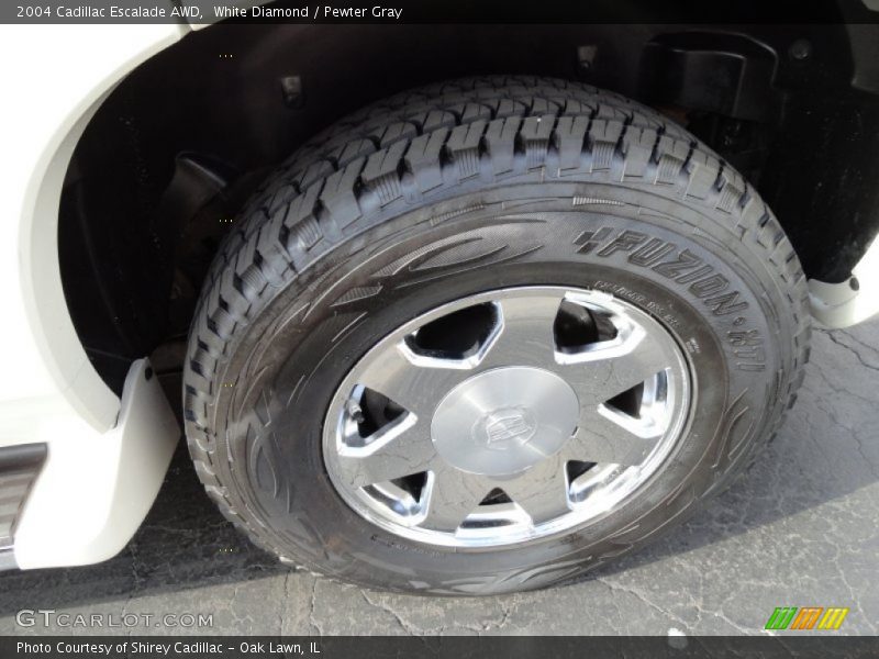 White Diamond / Pewter Gray 2004 Cadillac Escalade AWD