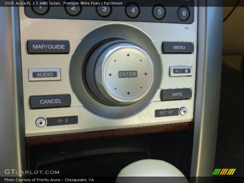 Premium White Pearl / Parchment 2005 Acura RL 3.5 AWD Sedan