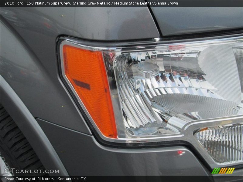 Sterling Grey Metallic / Medium Stone Leather/Sienna Brown 2010 Ford F150 Platinum SuperCrew