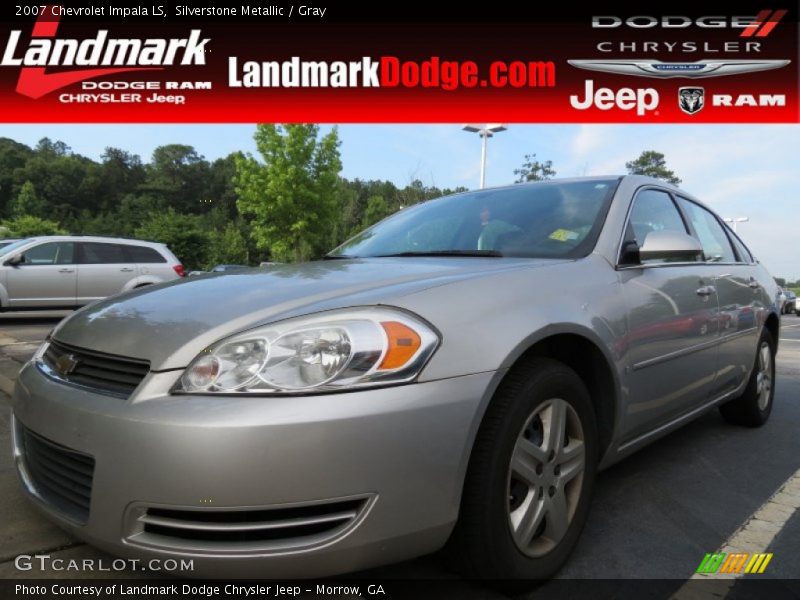 Silverstone Metallic / Gray 2007 Chevrolet Impala LS
