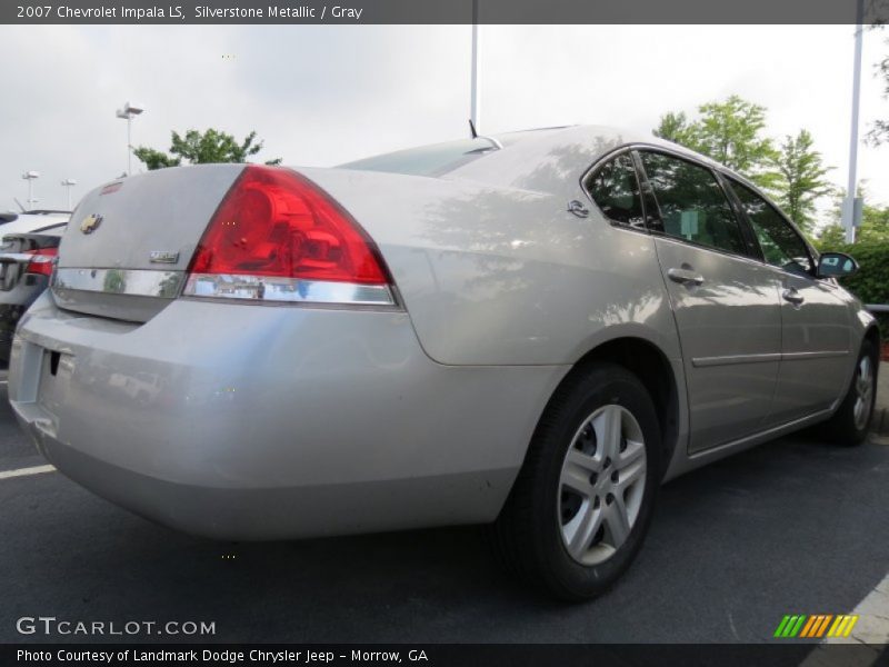 Silverstone Metallic / Gray 2007 Chevrolet Impala LS