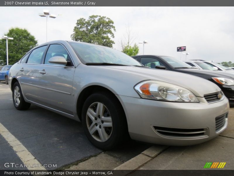 Silverstone Metallic / Gray 2007 Chevrolet Impala LS